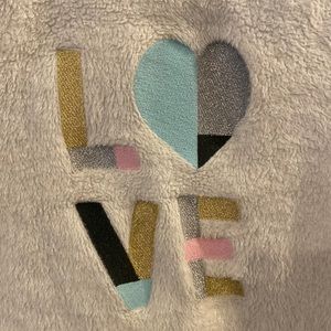 Girls fleece crew neck